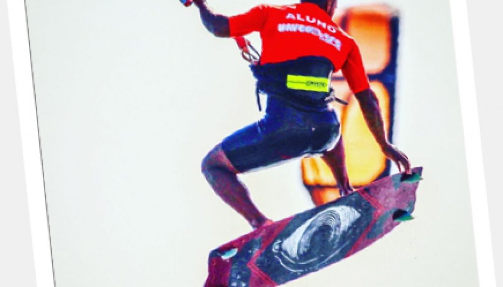 alunos de aulas avançadas de kiteboard