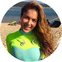 Ana Silva Kitesurf Manager na Waves4life