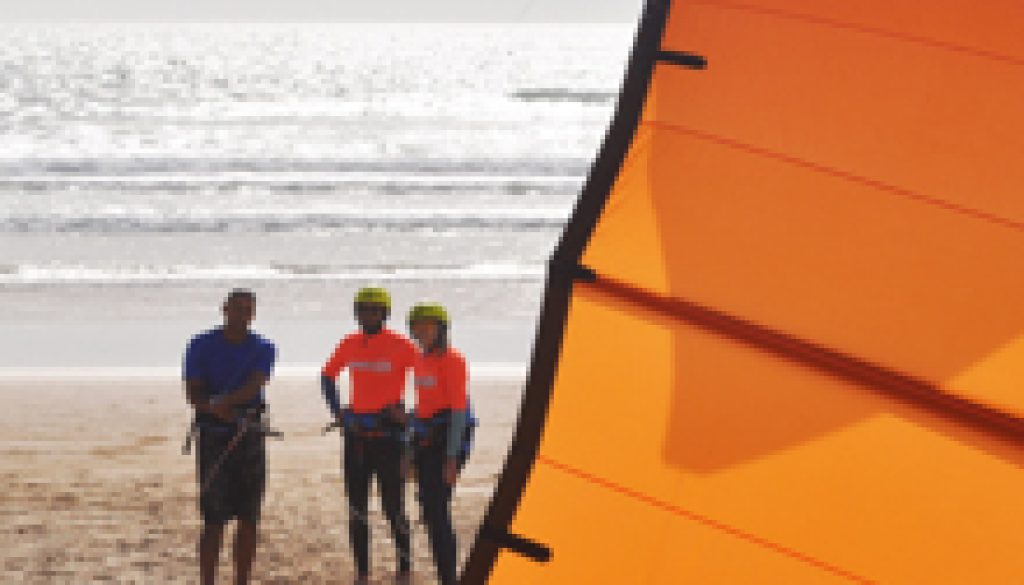 Aulas de Kitesurf de Grupo
